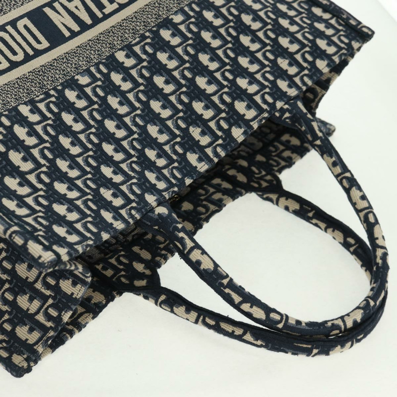 【日本直送】Christian Dior Trotter帆布書本手提包 大 海軍藍 正品 BA9638SAM-5