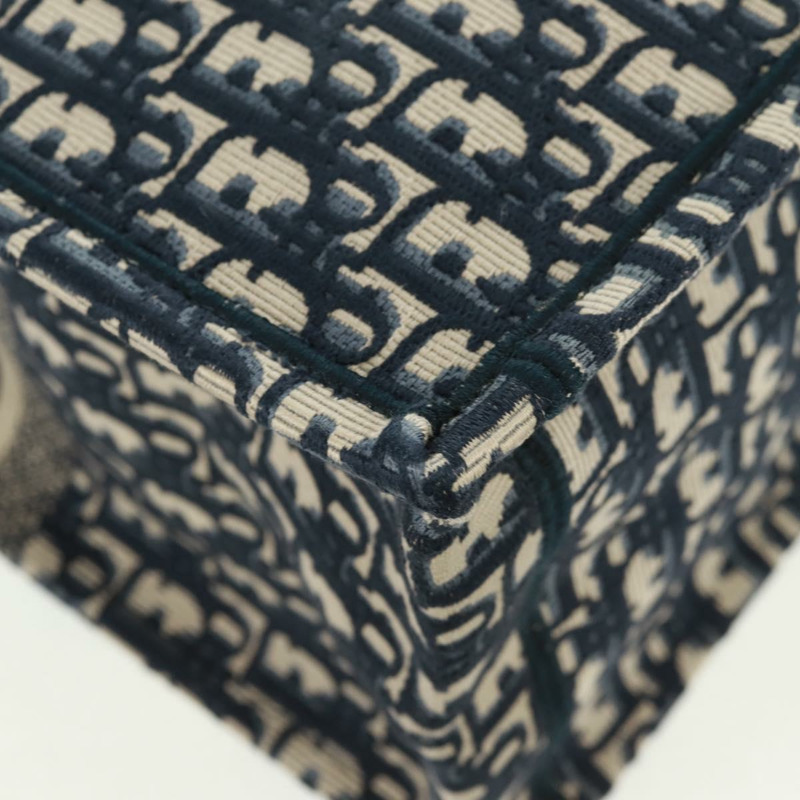 【日本直送】Christian Dior Trotter帆布書本手提包 大 海軍藍 正品 BA9638SAM-14