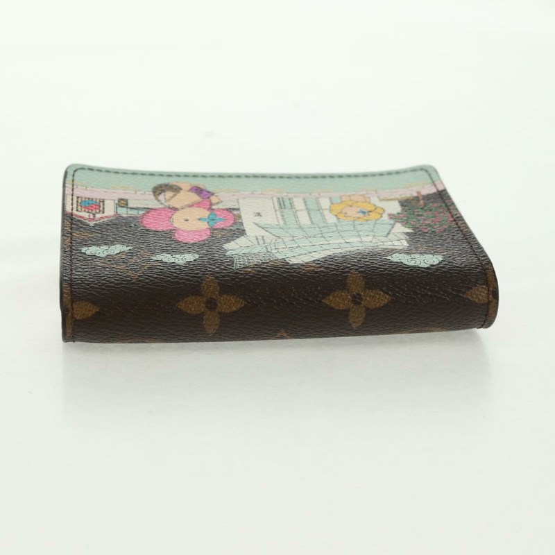 【日本直送】路易威登 Vivienne Portefeuille Victorine 皮夾紫紅色 M81631 正品 169918M-4