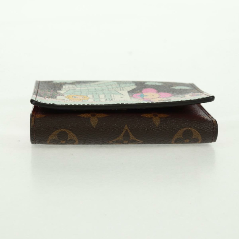 【日本直送】路易威登 Vivienne Portefeuille Victorine 皮夾紫紅色 M81631 正品 169918M-5