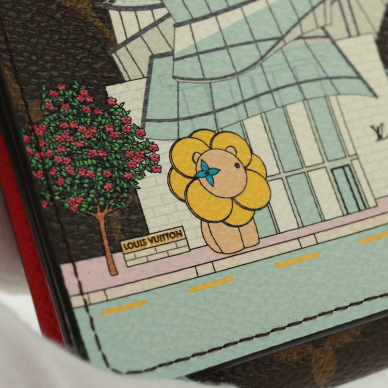 【日本直送】路易威登 Vivienne Portefeuille Victorine 皮夾紫紅色 M81631 正品 169918M-17