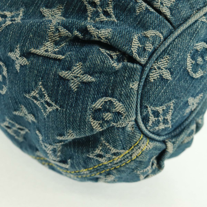 【日本直送】路易威登 Monogram Denim Preity 手提包 藍色 M95020 LV 正品 161333SAV-14