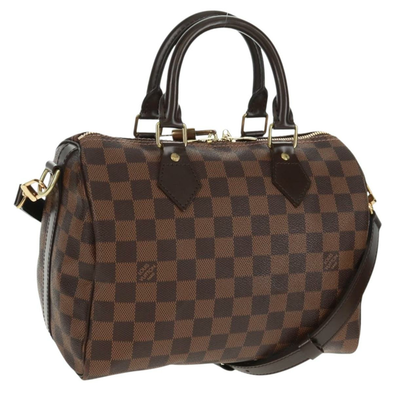 【日本直送】路易威登 Damier Ebene Speedy Bandouliere 25 手提包 N41368 正品 165772SAV-0