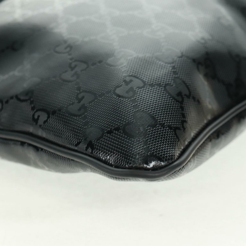 【日本直送】GUCCI GG Implementation 單肩包 PVC 黑色 295257 Auth am10685V-13