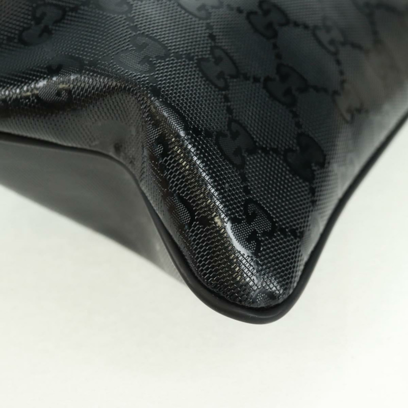 【日本直送】GUCCI GG Implementation 單肩包 PVC 黑色 295257 Auth am10685V-15