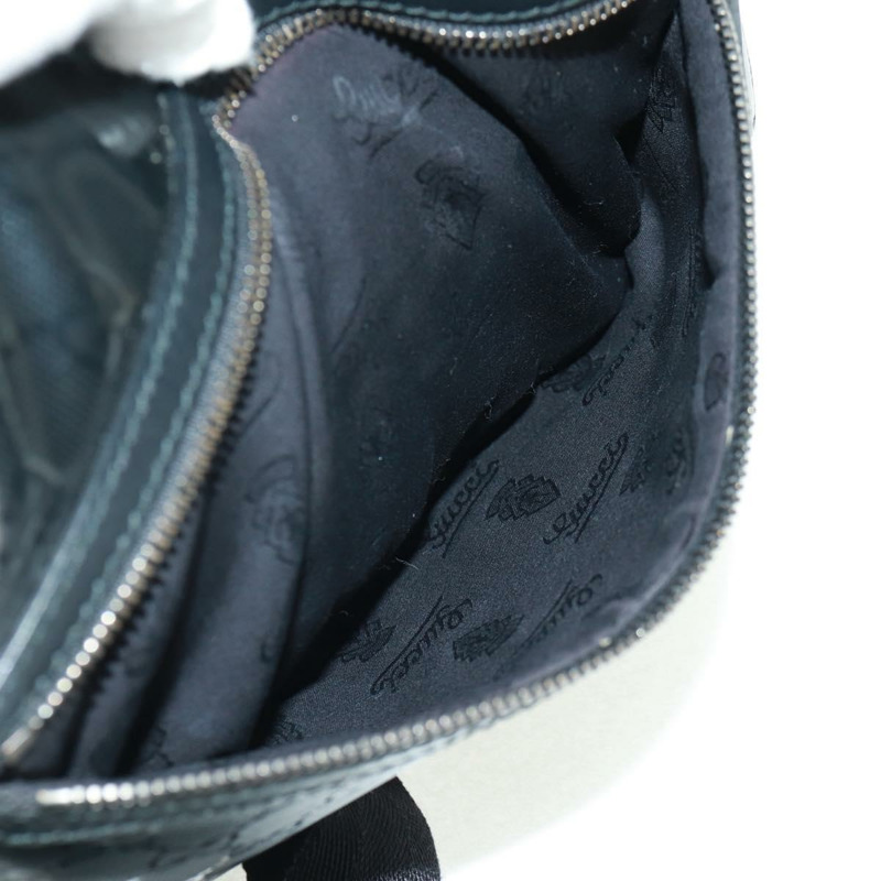 【日本直送】GUCCI GG Implementation 單肩包 PVC 黑色 295257 Auth am10685V-19