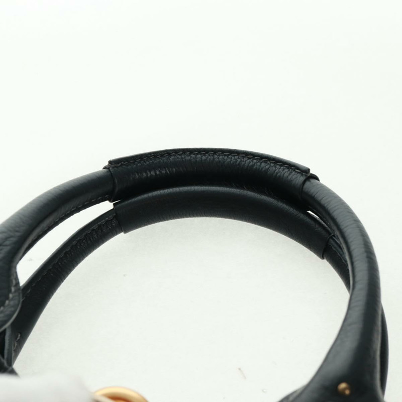 【日本直送】Chloe Paddington 手提包，黑色金色銀色真皮款，正品 am10719SV-13