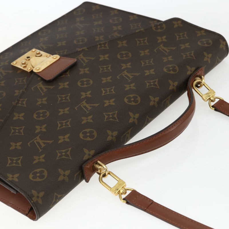 【日本直送】路易威登 Monogram Porte Documents Bandouliere 手袋 M53338 LV Auth ka2282A-5