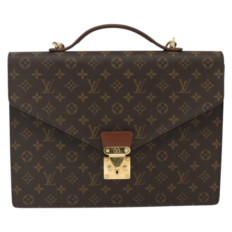 【日本直送】路易威登 Monogram Porte Documents Bandouliere 手袋 M53338 LV Auth ka2282A-12