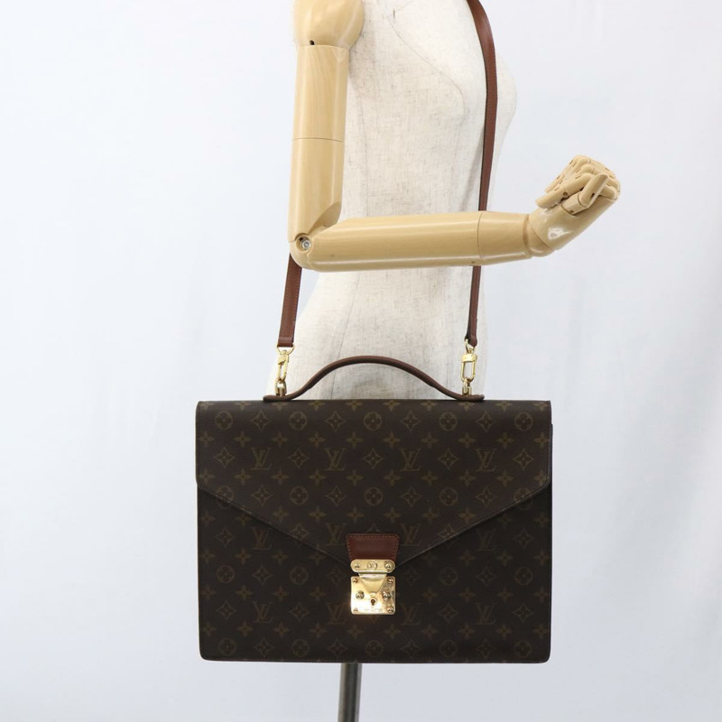 【日本直送】路易威登 Monogram Porte Documents Bandouliere 手袋 M53338 LV Auth ka2282A-25