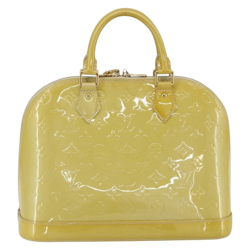 【日本直送】路易威登 Monogram Vernis Alma PM 手提包 Dunne M90170 LV Auth ka2396-1