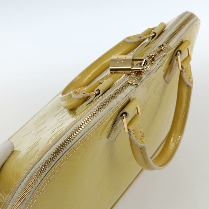 【日本直送】路易威登 Monogram Vernis Alma PM 手提包 Dunne M90170 LV Auth ka2396-5