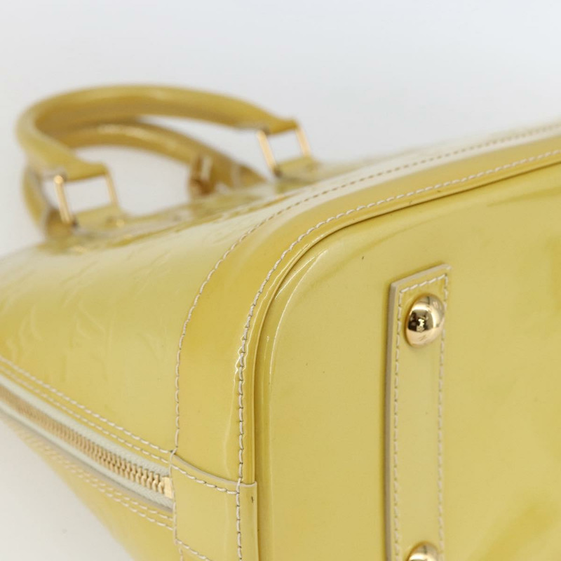 【日本直送】路易威登 Monogram Vernis Alma PM 手提包 Dunne M90170 LV Auth ka2396-13