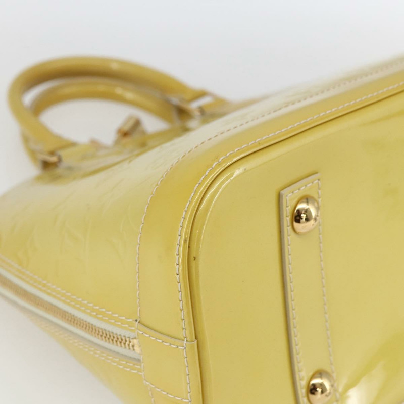 【日本直送】路易威登 Monogram Vernis Alma PM 手提包 Dunne M90170 LV Auth ka2396-15
