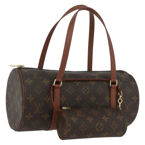 路易威登 Monogram Papillon 30 手提包 M51385 LV Auth am10727V