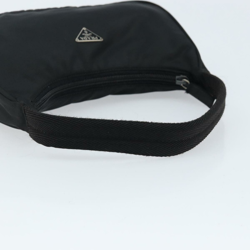 【日本直送】PRADA 手提包 尼龍 黑色 銀色 正品 fm5139V-6