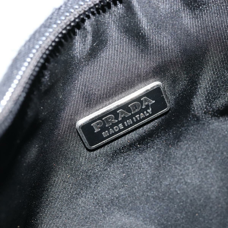 【日本直送】PRADA 手提包 尼龍 黑色 銀色 正品 fm5139V-15
