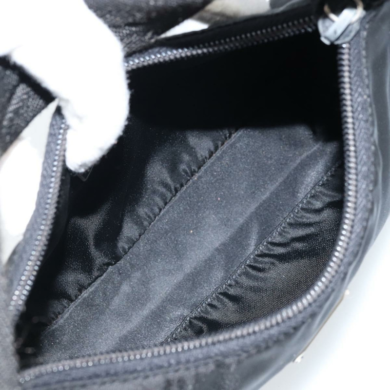 【日本直送】PRADA 手提包 尼龍 黑色 銀色 正品 fm5139V-16