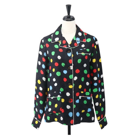 路易威登 Monogram Eclipse LV x YK 絲質睡衣 黑色 LV 正品 168263M