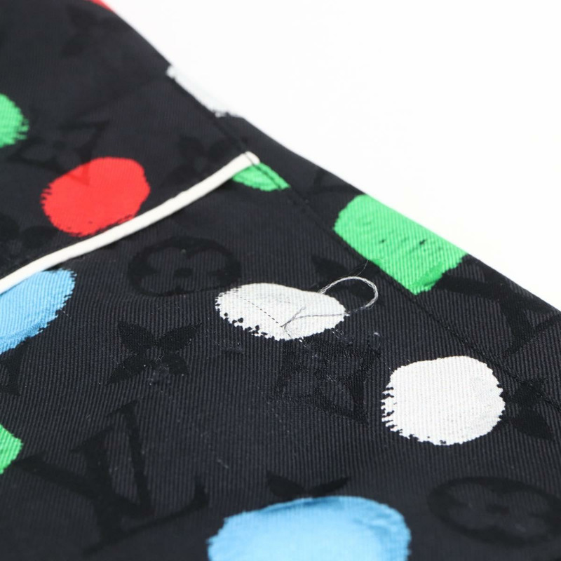 【日本直送】路易威登 Monogram Eclipse LV x YK 絲質睡衣 黑色 LV 正品 168263M-9