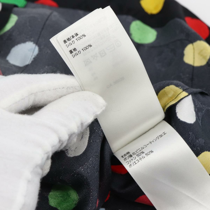 【日本直送】路易威登 Monogram Eclipse LV x YK 絲質睡衣 黑色 LV 正品 168263M-17