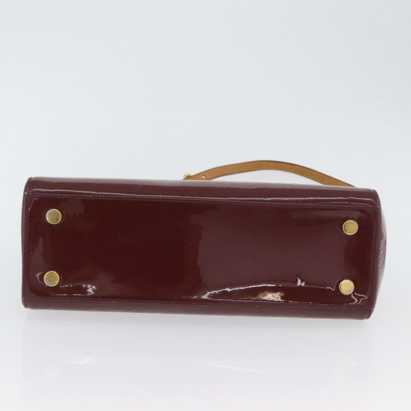 【日本直送】路易威登 Monogram Vernis Blair MM 手提包 2way 紫水晶色 M90106 LV Auth BA10814-4