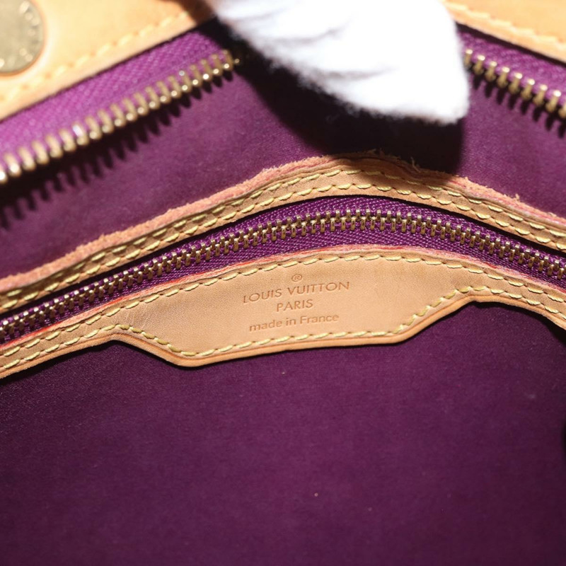 【日本直送】路易威登 Monogram Vernis Blair MM 手提包 2way 紫水晶色 M90106 LV Auth BA10814-19