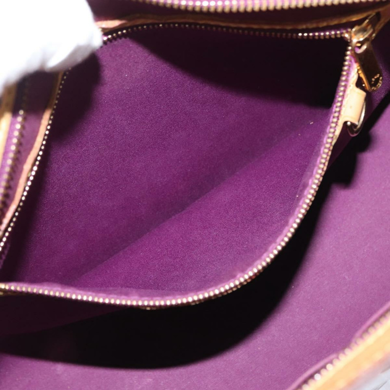 【日本直送】路易威登 Monogram Vernis Blair MM 手提包 2way 紫水晶色 M90106 LV Auth BA10814-23