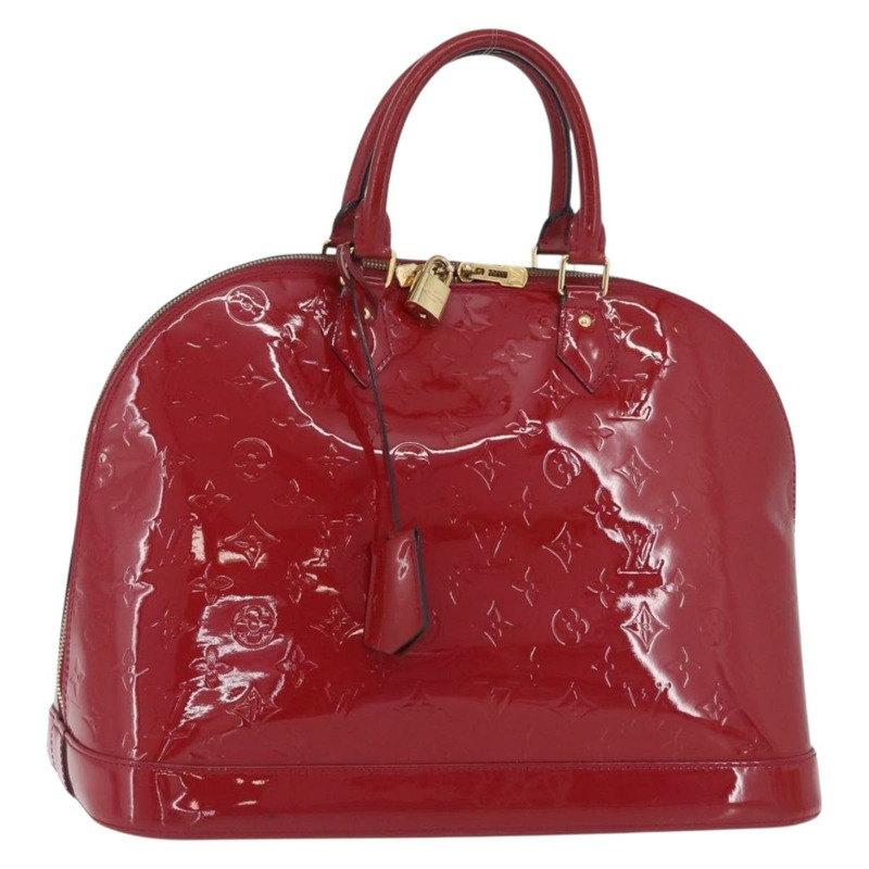 【日本直送】路易威登 Monogram Vernis Alma GM 包 Rose Andian M91772 LV 正品 BA10815-0