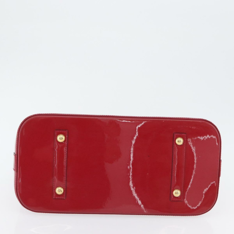 【日本直送】路易威登 Monogram Vernis Alma GM 包 Rose Andian M91772 LV 正品 BA10815-4