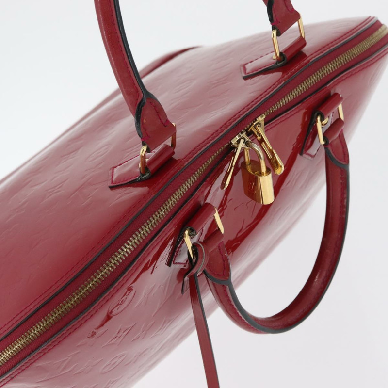 【日本直送】路易威登 Monogram Vernis Alma GM 包 Rose Andian M91772 LV 正品 BA10815-5