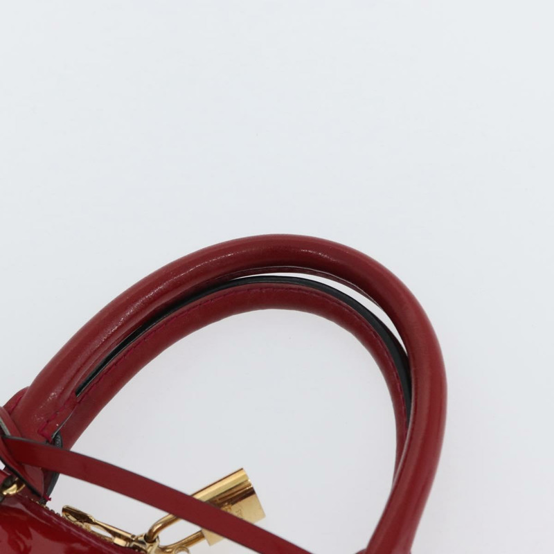 【日本直送】路易威登 Monogram Vernis Alma GM 包 Rose Andian M91772 LV 正品 BA10815-7