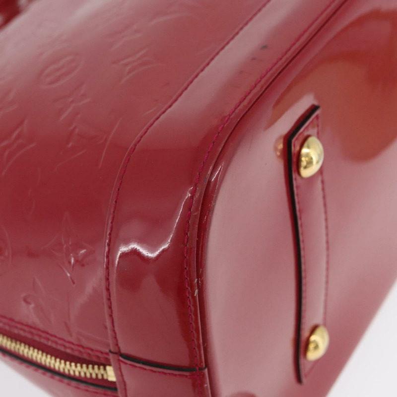 【日本直送】路易威登 Monogram Vernis Alma GM 包 Rose Andian M91772 LV 正品 BA10815-8