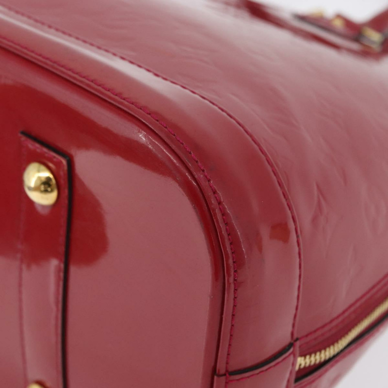 【日本直送】路易威登 Monogram Vernis Alma GM 包 Rose Andian M91772 LV 正品 BA10815-15