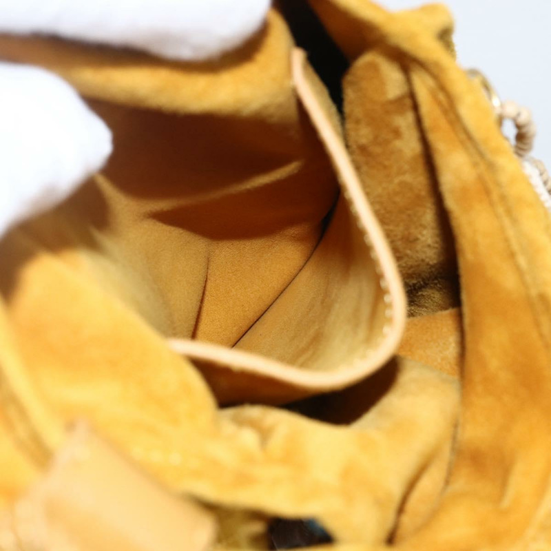 【日本直送】Miu Miu With Tricks 手提包 麂皮 黃色 金色 正品 BA10723SM-20