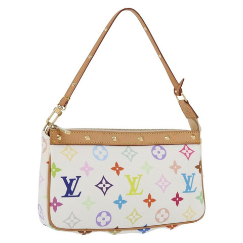 路易威登 多色手拿包配件袋 白色 M92649 正品 BA10721SAV