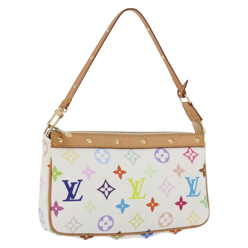 【日本直送】路易威登 多色手拿包配件袋 白色 M92649 正品 BA10721SAV-0