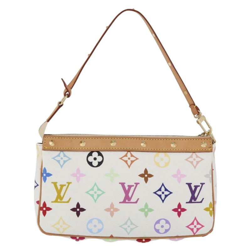 【日本直送】路易威登 多色手拿包配件袋 白色 M92649 正品 BA10721SAV-1