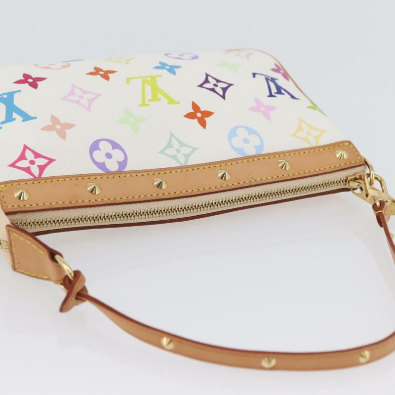 【日本直送】路易威登 多色手拿包配件袋 白色 M92649 正品 BA10721SAV-6