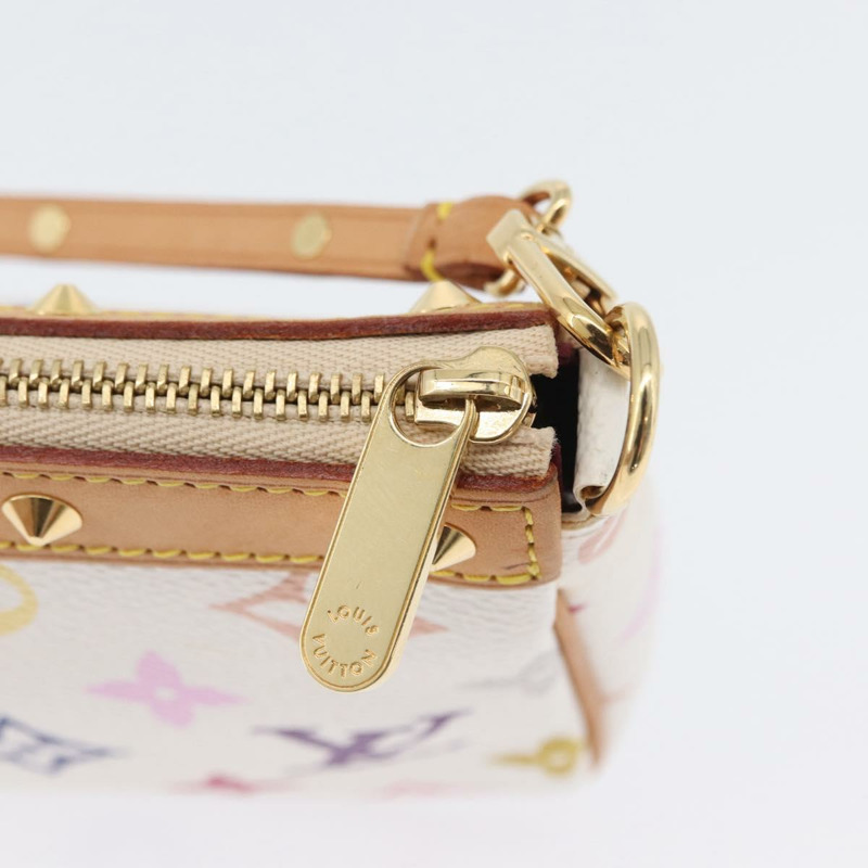 【日本直送】路易威登 多色手拿包配件袋 白色 M92649 正品 BA10721SAV-8