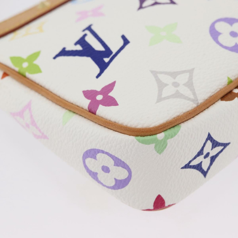 【日本直送】路易威登 多色手拿包配件袋 白色 M92649 正品 BA10721SAV-14