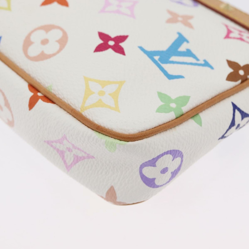 【日本直送】路易威登 多色手拿包配件袋 白色 M92649 正品 BA10721SAV-15