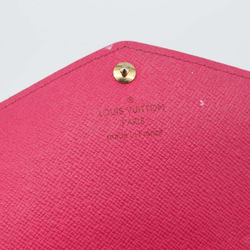 【日本直送】路易威登 (LOUIS VUITTON) 多色 Portefeiulle Sarah 皮夾 黑色 M60668 LV 正品 BA10859V-7