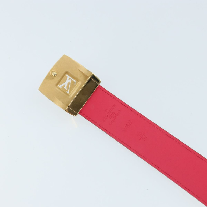 【日本直送】路易威登 Monogram Multicolor Ceinture Carre 腰帶 白色 LV 正品 ki6477-6