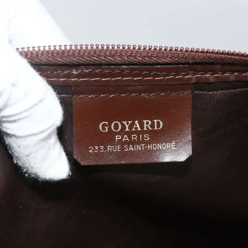 【日本直送】GOYARD 波士頓包 帆布 棕色 金色 正品 170664V-14