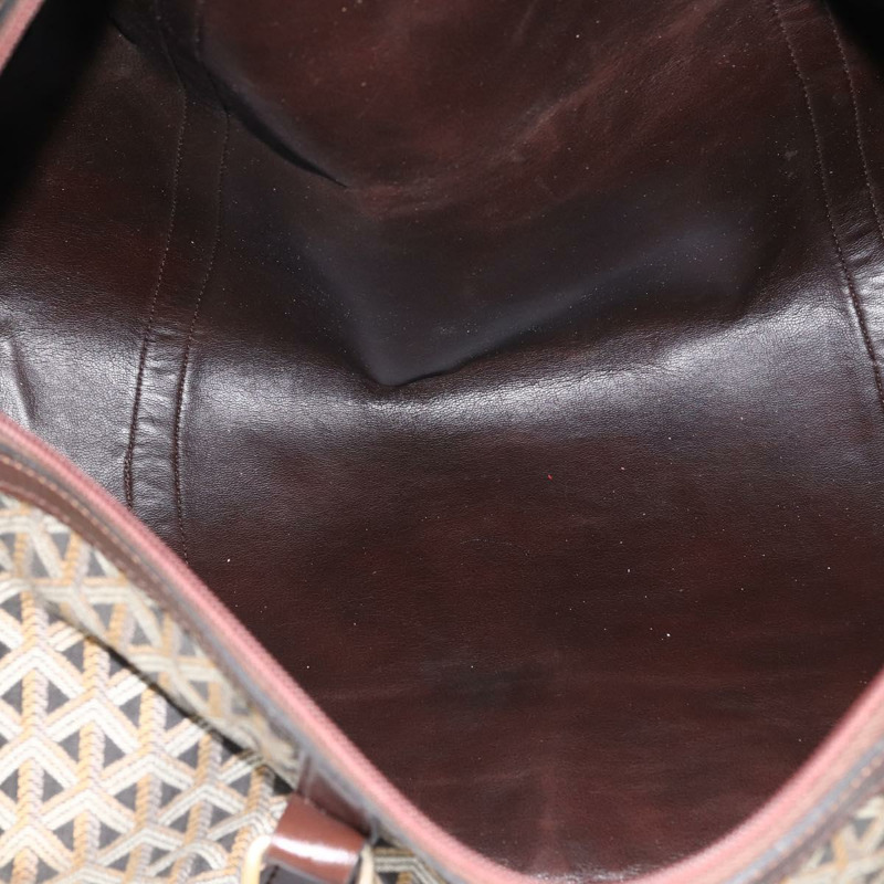 【日本直送】GOYARD 波士頓包 帆布 棕色 金色 正品 170664V-15