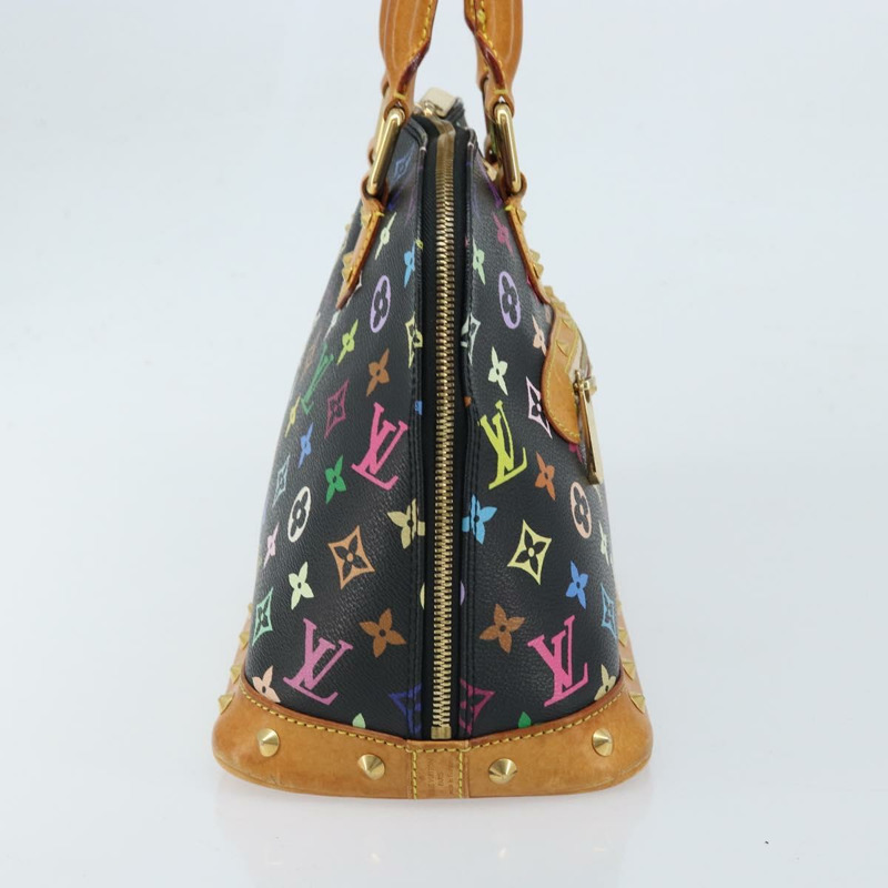 【日本直送】路易威登 Monogram Multicolor Alma 手提包 黑色 M92646 LV 正品 172460A-3