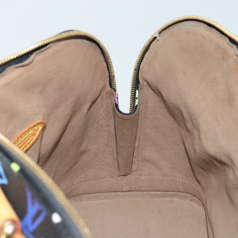 【日本直送】路易威登 Monogram Multicolor Alma 手提包 黑色 M92646 LV 正品 172460A-17