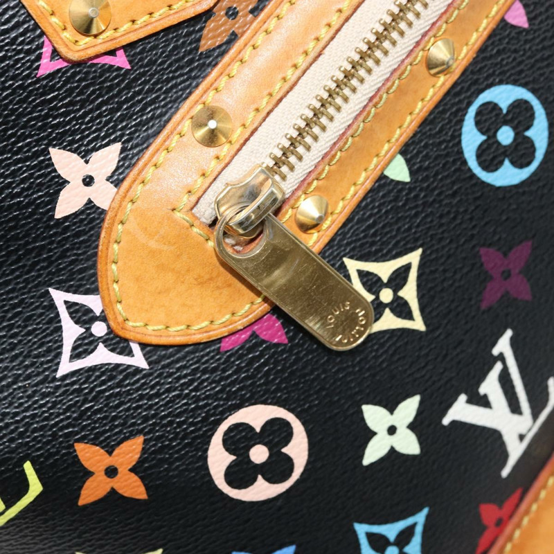 【日本直送】路易威登 Monogram Multicolor Alma 手提包 黑色 M92646 LV 正品 172460A-20