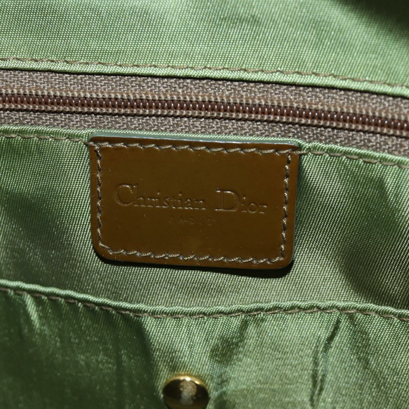 【日本直送】Christian Dior 雙馬鞍迷彩包，皮革材質，綠色金色，正品，貨號 172789SAV-15
